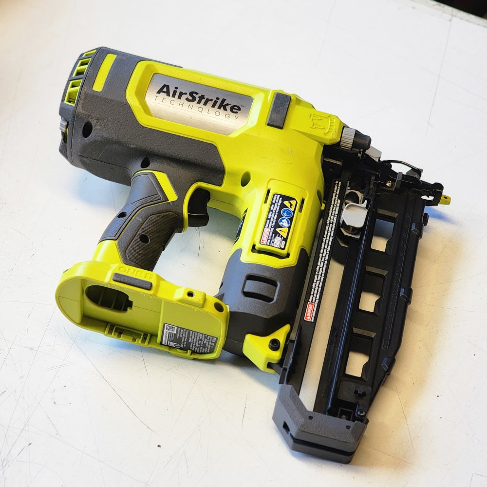 One + 18V Airstrike 16-gauge Cordless Finish Nailer (Tool Only) One + 18V Airstrike 16-gauge Cordless Finish Nailer (Tool Only)